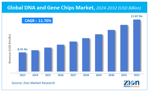 Global DNA and Gene Chips Market Size