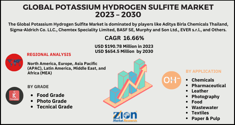 Potassium Hydrogen Sulfite Market